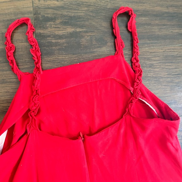 Red mini dress - Picture 2 of 4